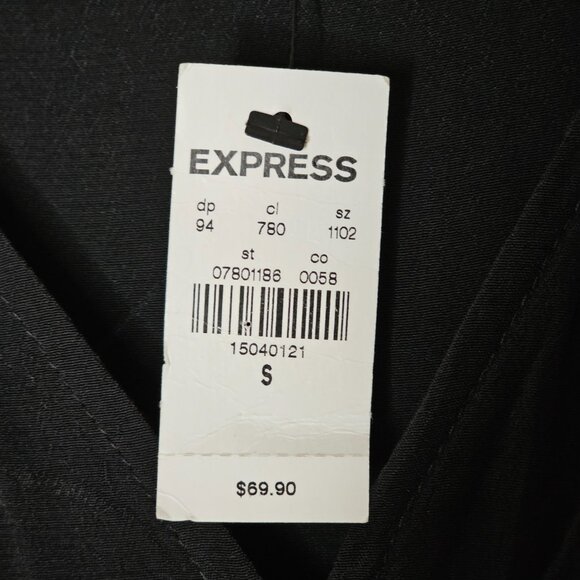 NWT Express Women's Black Dress Size Small - Picture 3 of 7